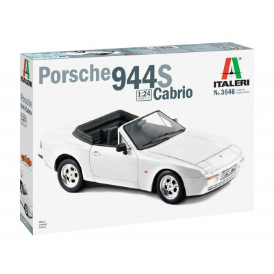 PORSCHE 944 S Cabrio - 1/24 SCALE - ITALERI